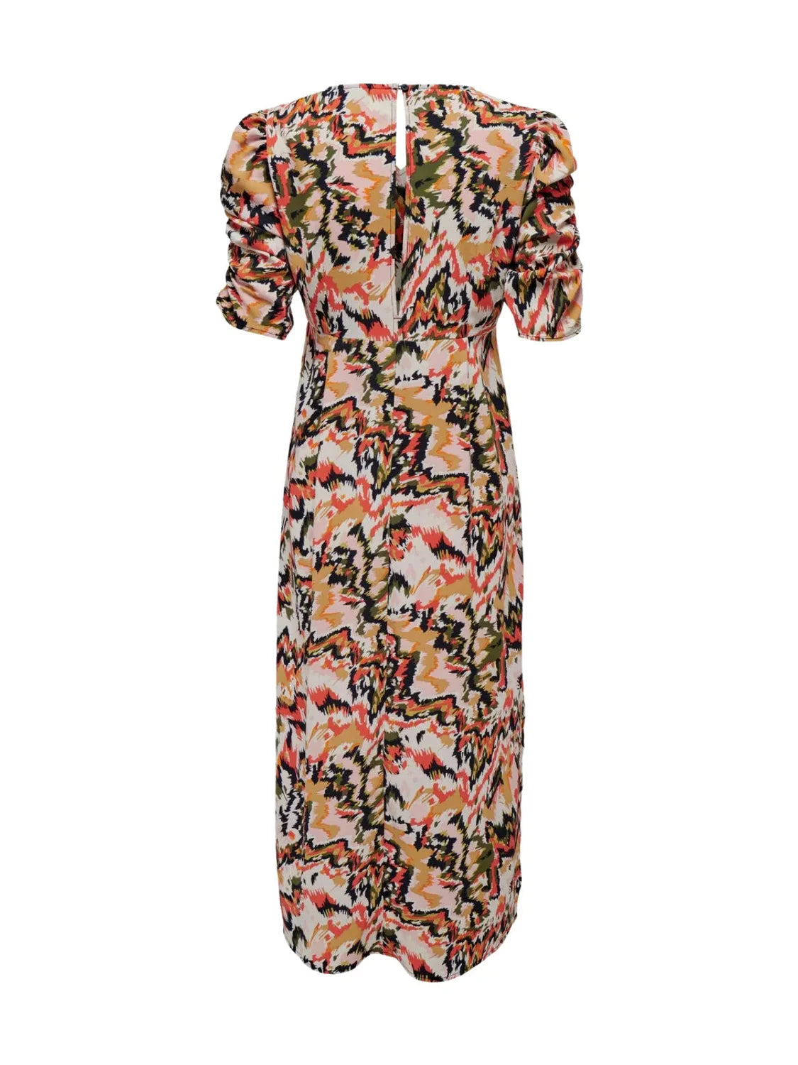 Vestido Largo Estampado Only | Bicos de Fío