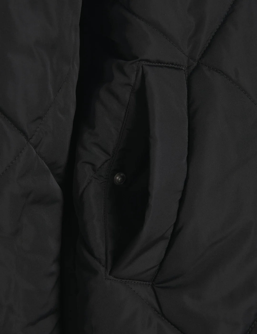 Abrigo Acolchado Guateado JJXX SIenna Negro | Bicos de Fío