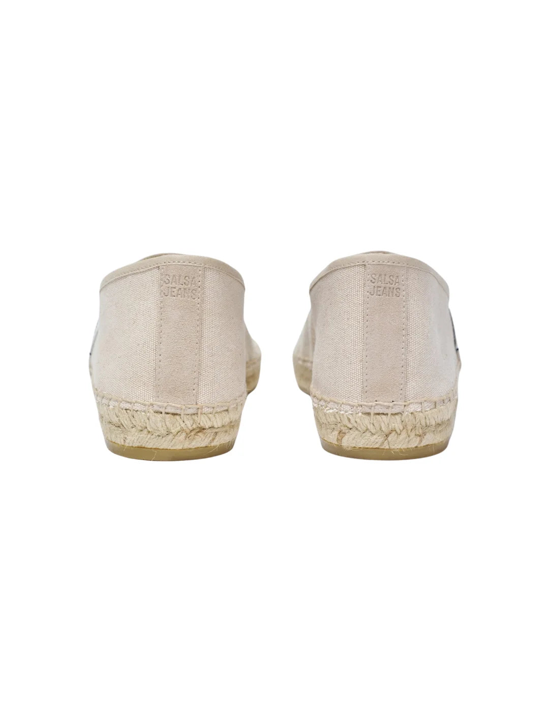 Alpargata Salsa Jeans Rayas Beige | Bicos de Fío