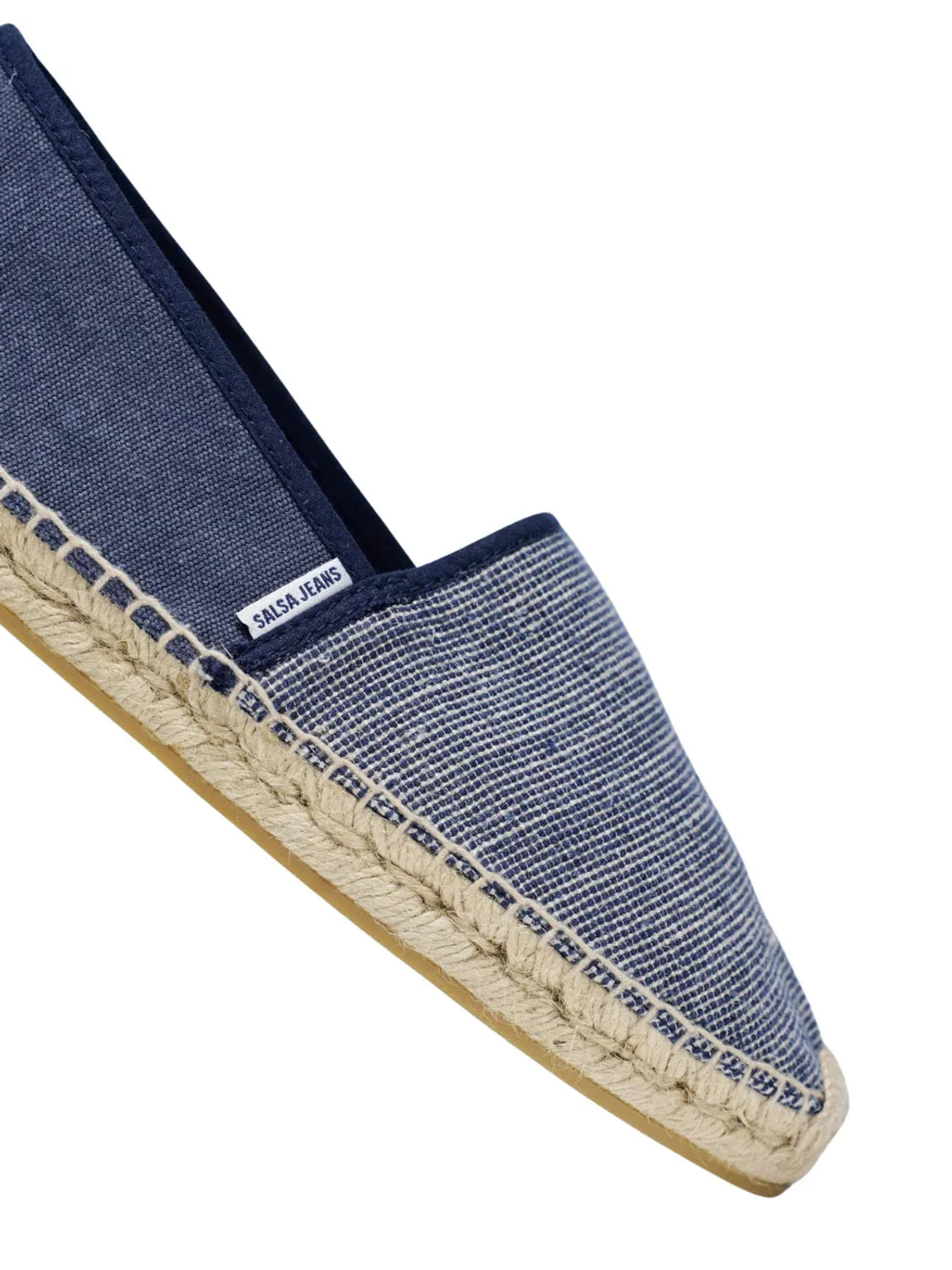 Alpargata Salsa Jeans Trenzado Azul | Bicos de Fío