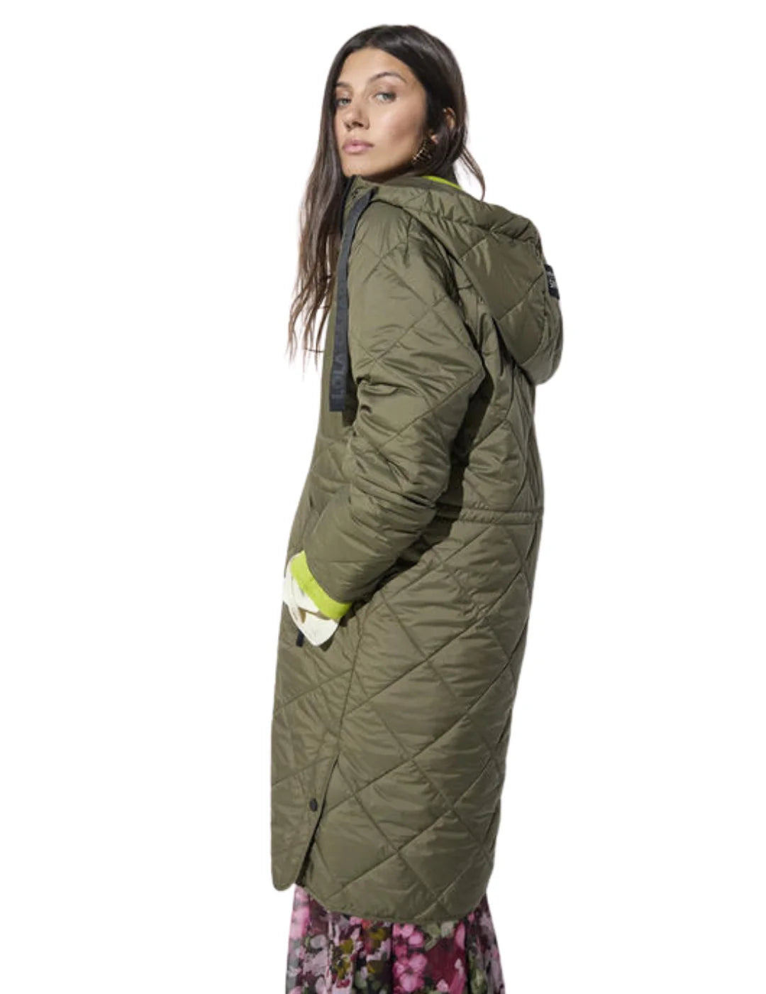 Anorak Acolchado Lola Casademunt Verde | Bicos de Fío