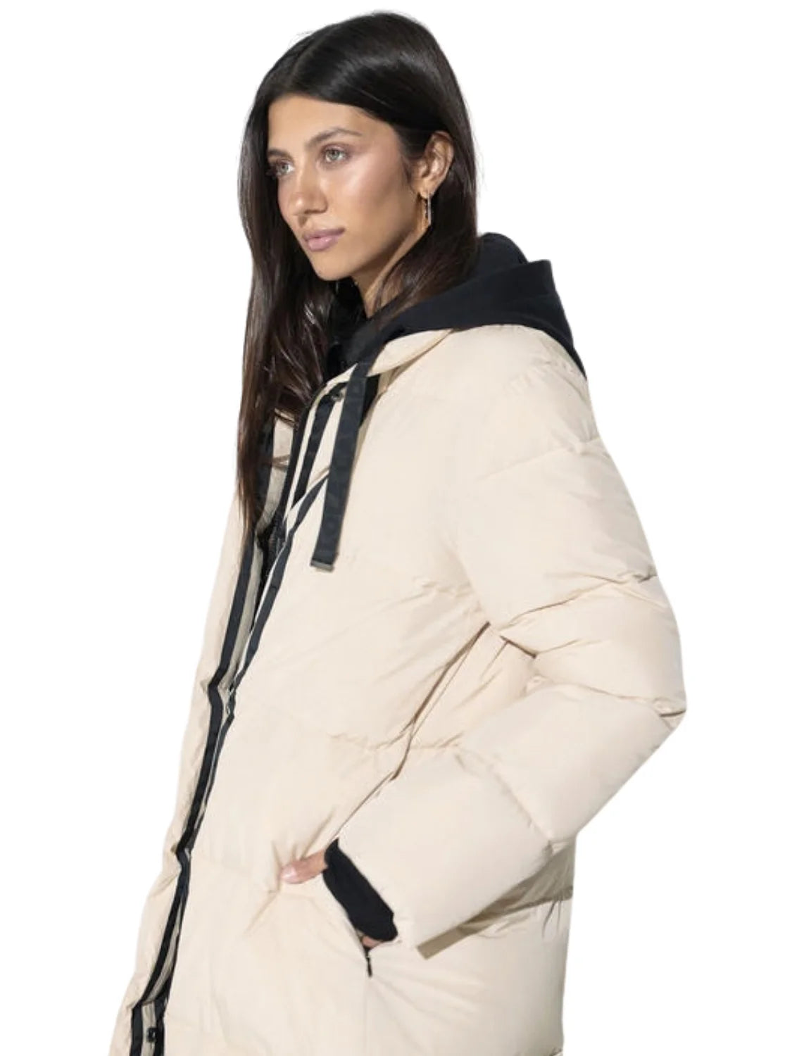 Anorak Acolchado Lola Casademunt Verde | Bicos de Fío