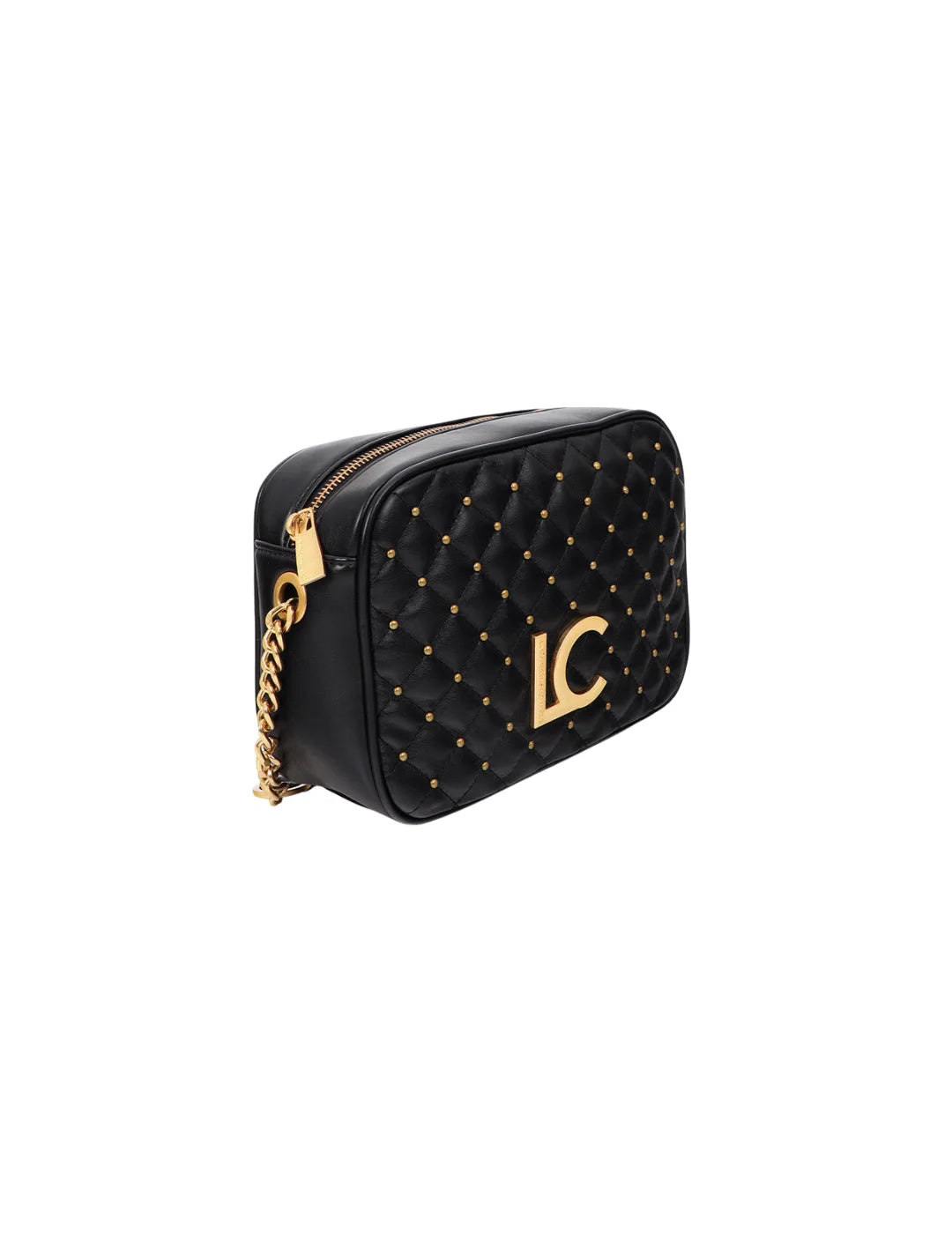 Bandolera Lola Casademunt Mini Tachas Negro | Bicos de Fío