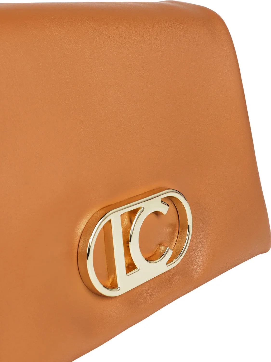 Bandolera Efecto Piel Solapa Lola Casademunt Camel | Bicos de Fío