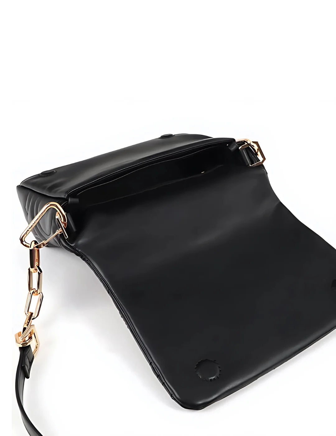 Bandolera Lola Casademunt Mix Cadena Negro | Bicos de Fío