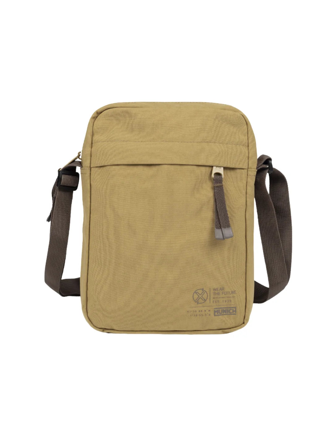 Bandolera Munich Teca Recycled Beige | Bicos de Fío