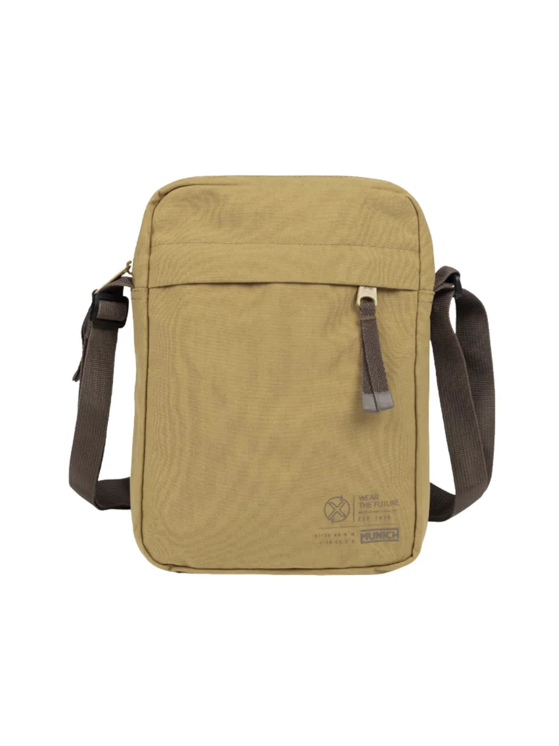 Bandolera Munich Teca Recycled Beige | Bicos de Fío
