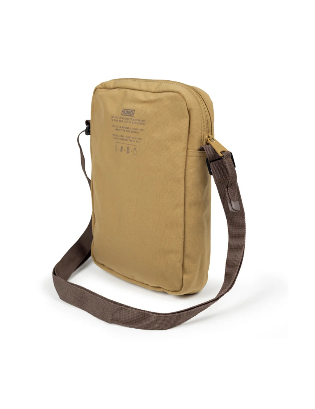 Bandolera Munich Teca Recycled Beige | Bicos de Fío