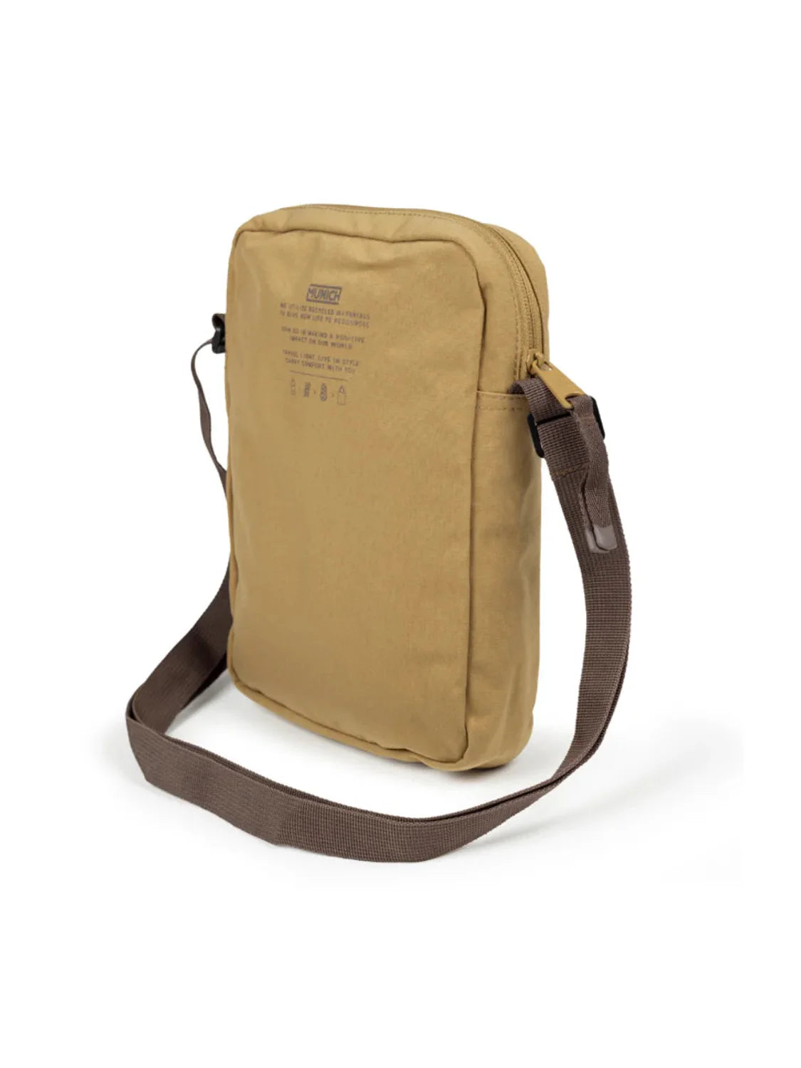Bandolera Munich Teca Recycled Beige | Bicos de Fío