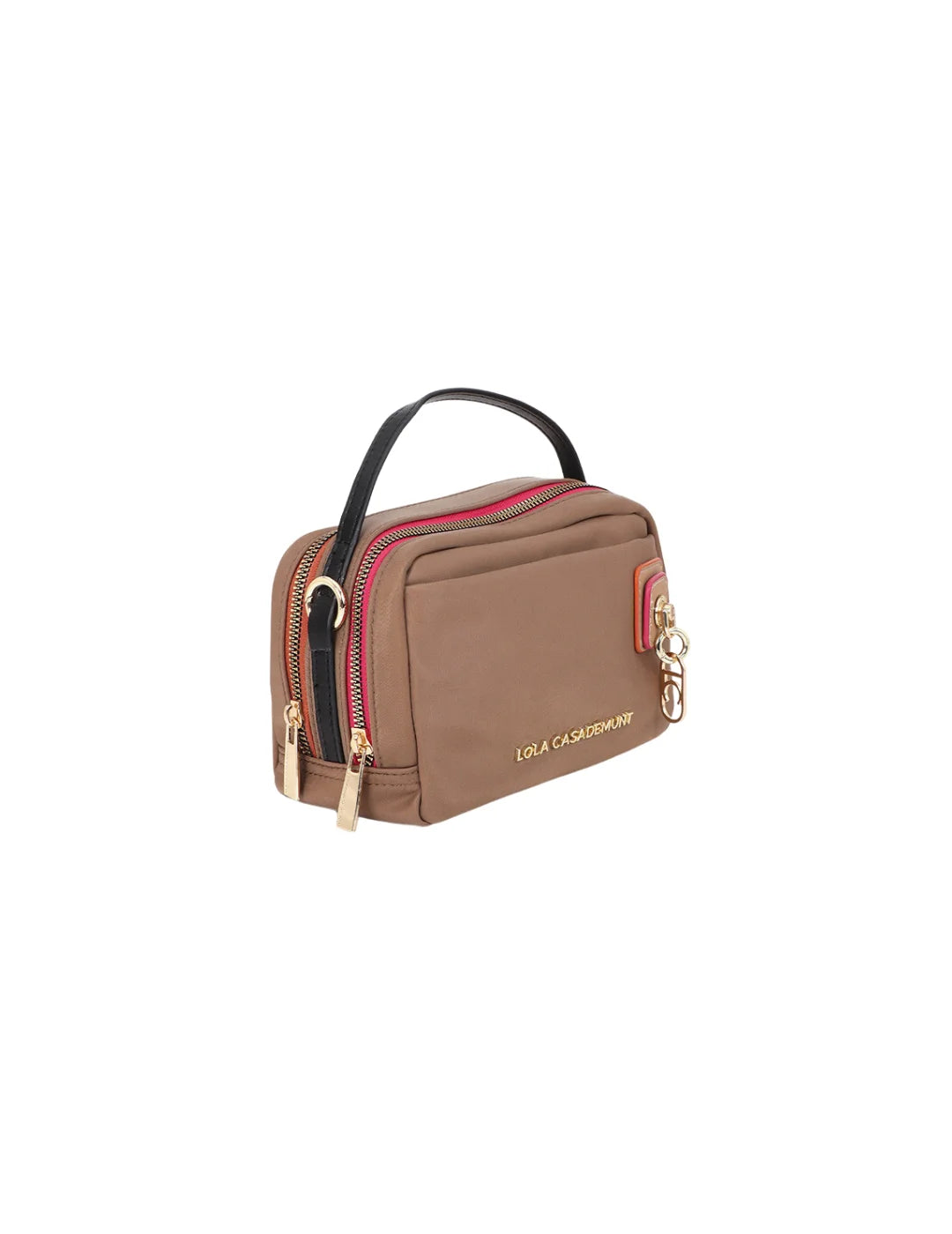 Bandolera Nylon Lola Casademunt Beige | Bicos de Fío
