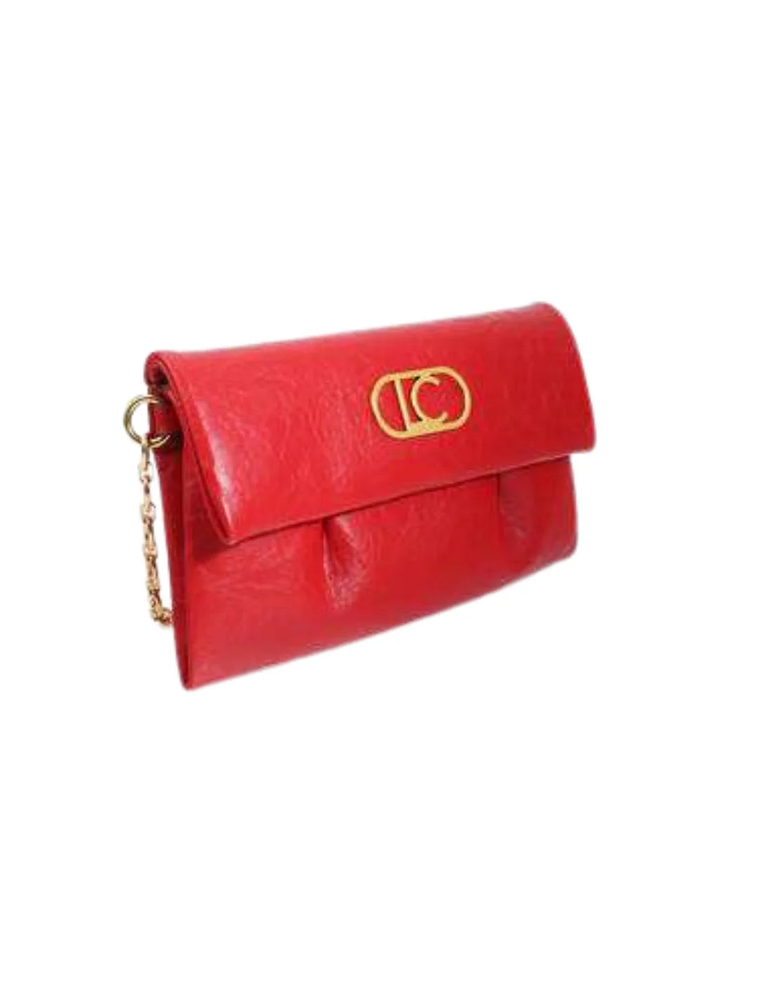 Bandolera Solapa Pliegues Lola Casademunt Rojo | Bicos de Fío