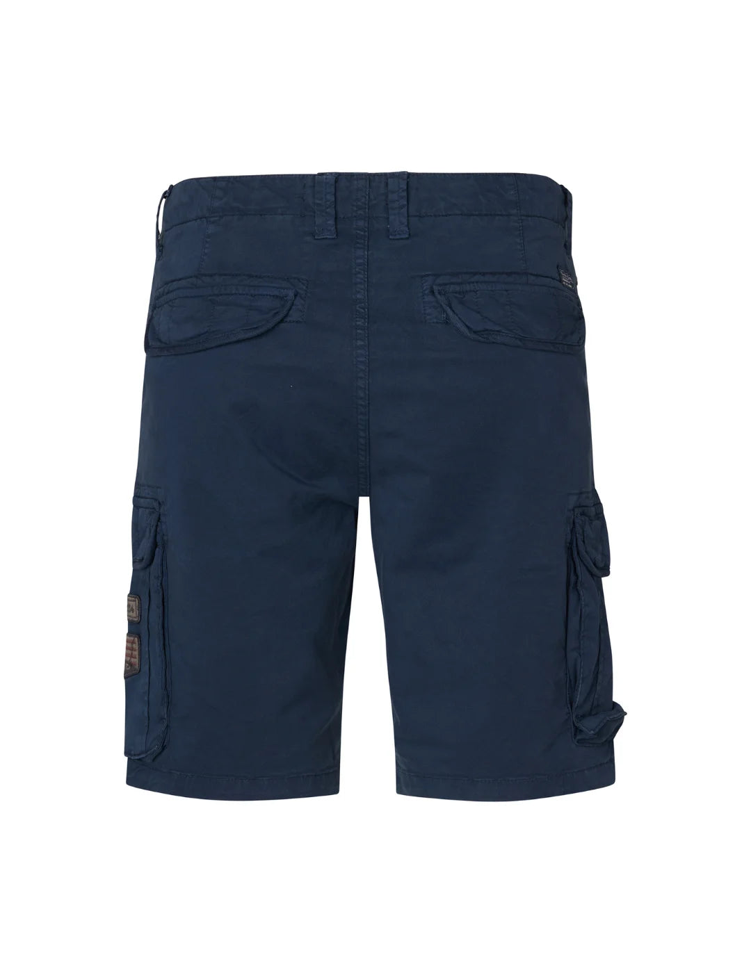 Pantalón Corto Cargo Petrol Industries Azul Marino | Bicos de Fío