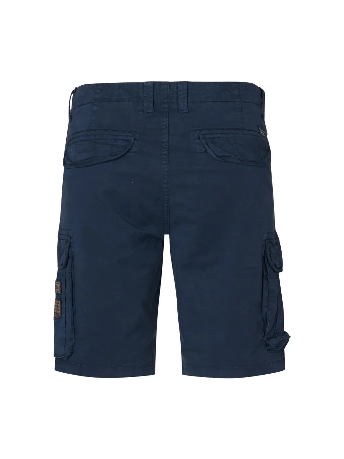 Pantalón Corto Cargo Petrol Industries Azul Marino | Bicos de Fío