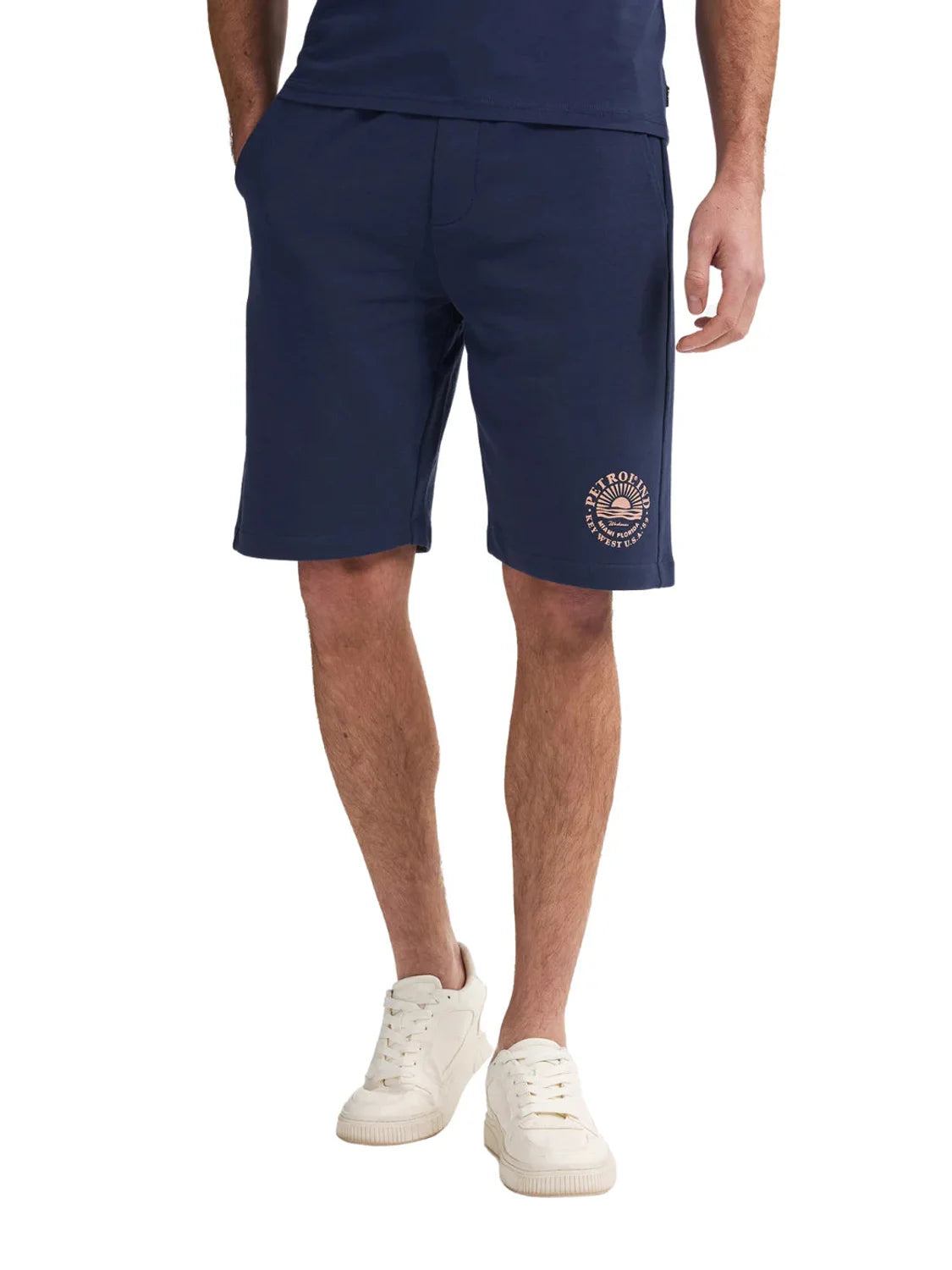 Bermuda Jogging Petrol Industries Azul Marino | Bicos de Fío