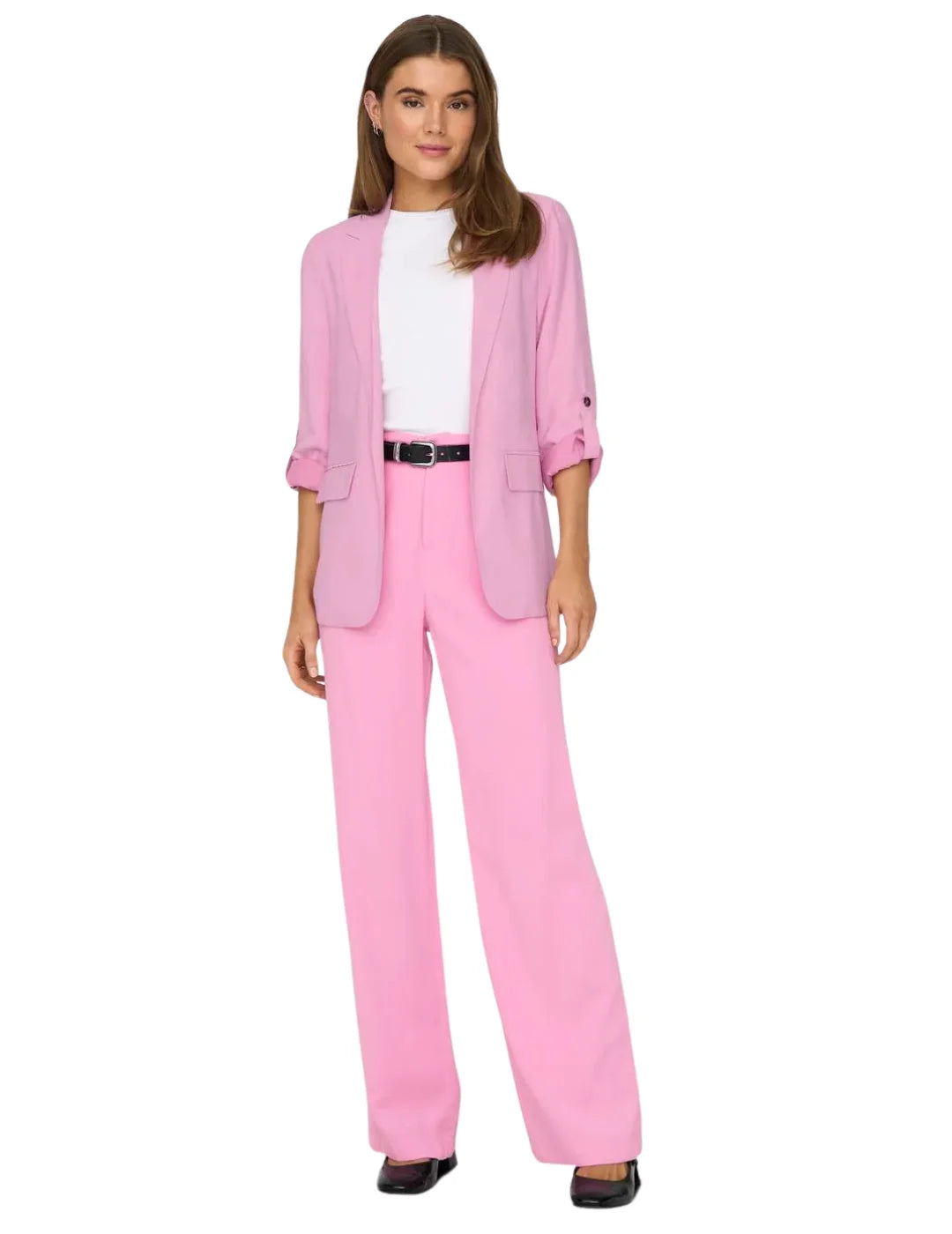 Blazer Only Laris Rosa | Bicos de Fío