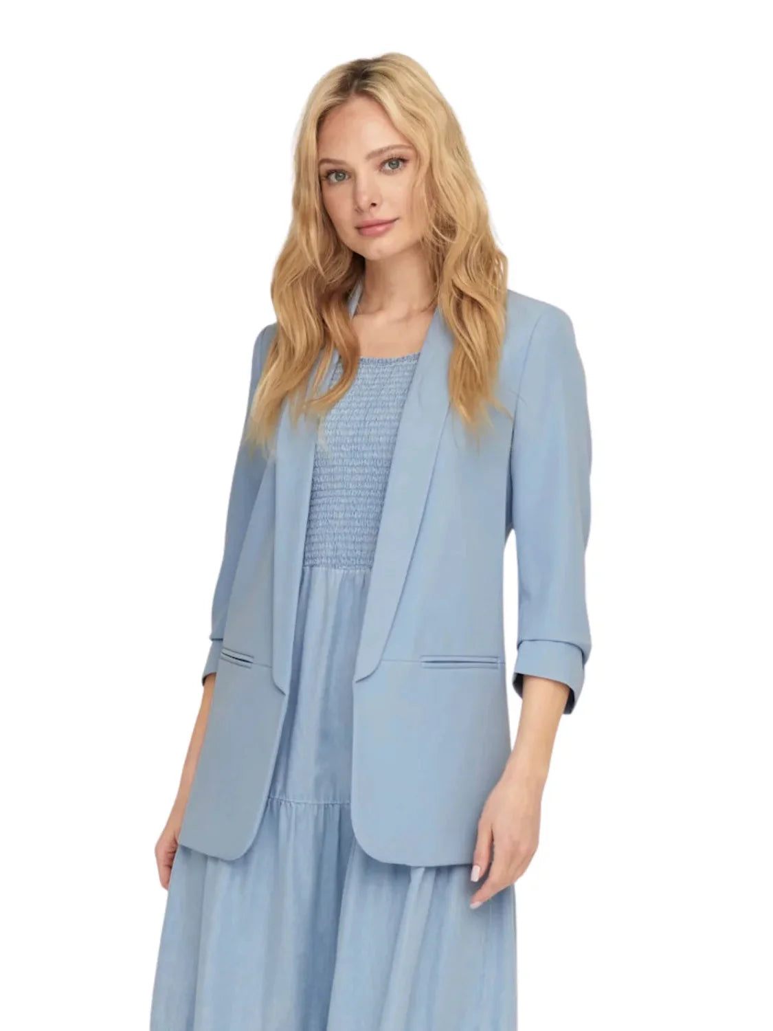 Blazer ONLY Elly Azul Kentucky | Bicos de Fío