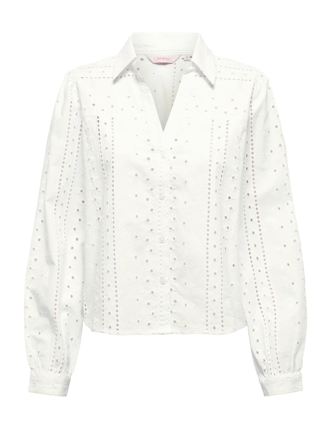 Blusa ONLY Loretta Blanco | Bicos de Fío