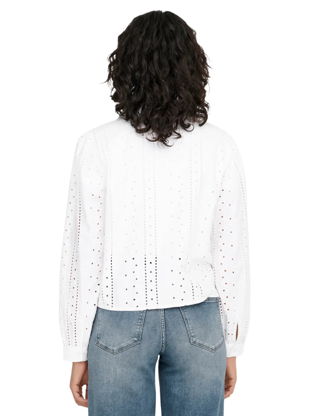 Blusa ONLY Loretta Blanco | Bicos de Fío