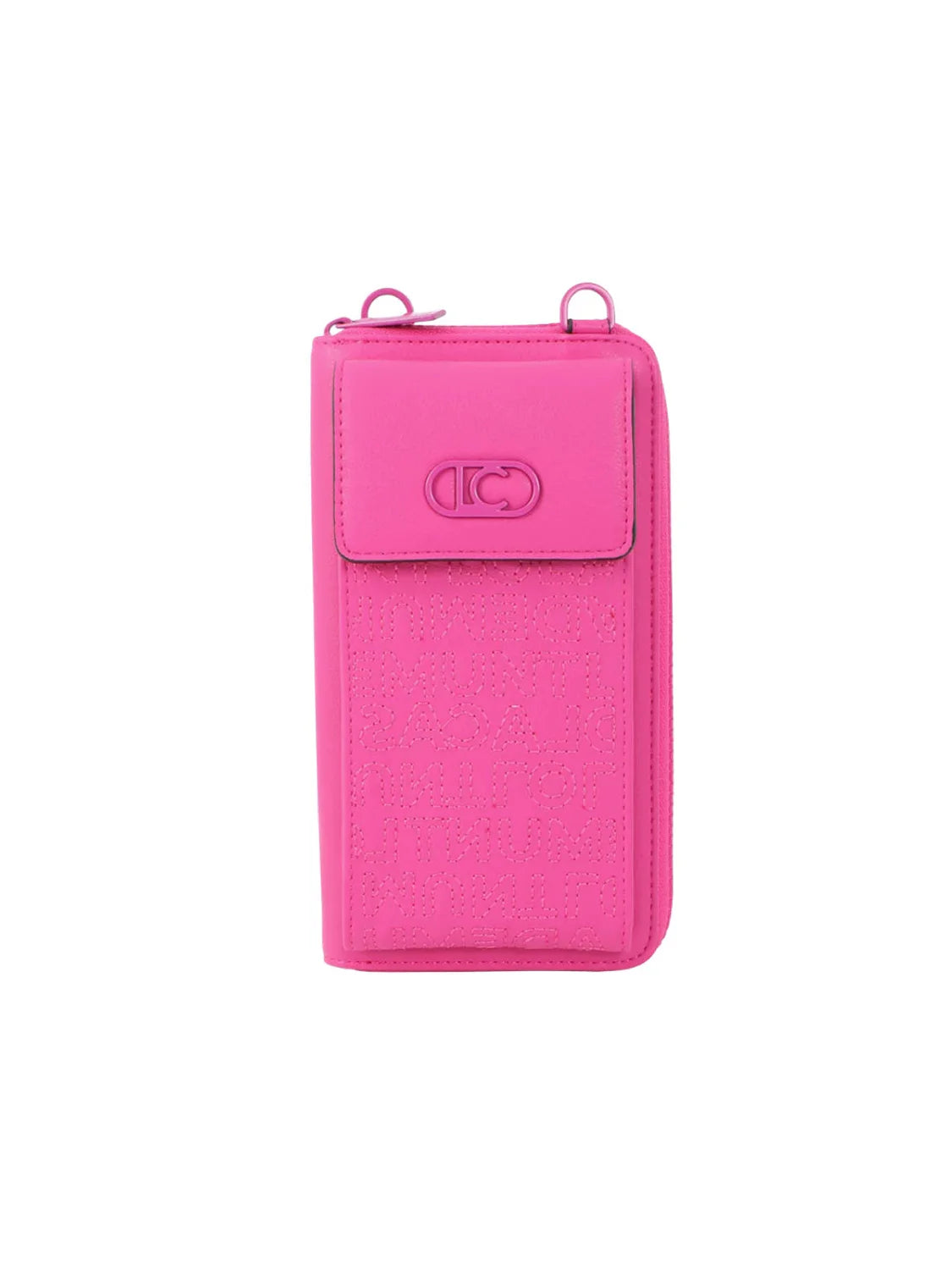 Bolsito Móvil Lola Casademunt Pespuntes Fucsia