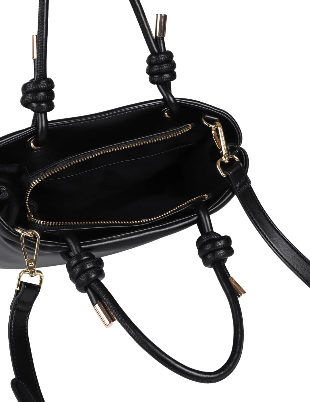 Bolso Lola Casademunt Tachas Negro | Bicos de Fío