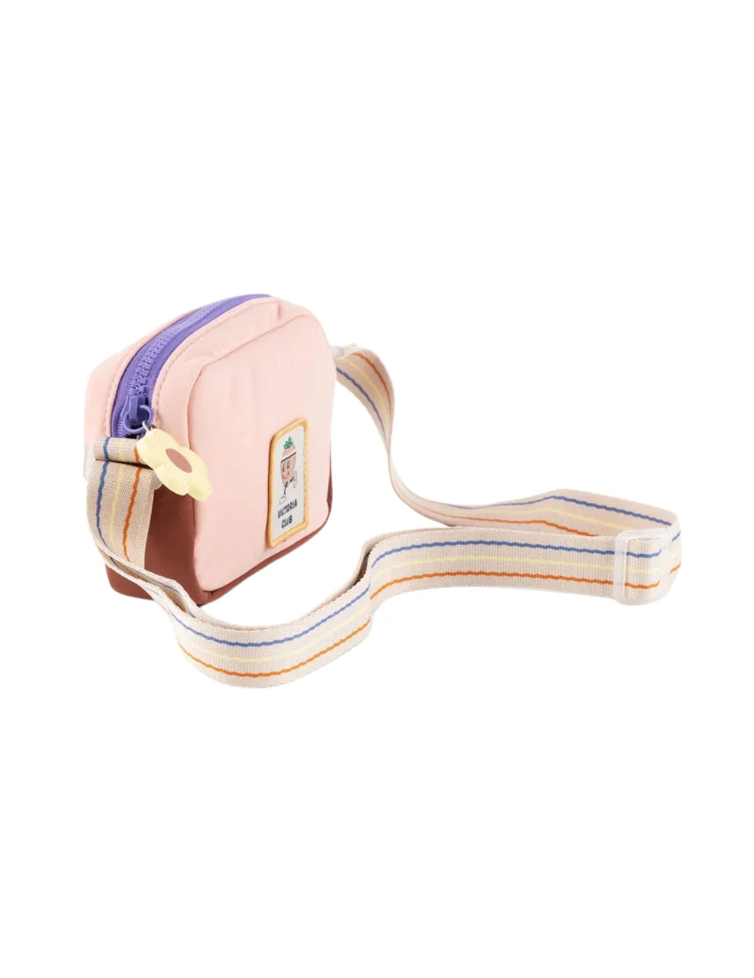Bandolera Kids Nylon Victoria Rosa | Bicos de Fío