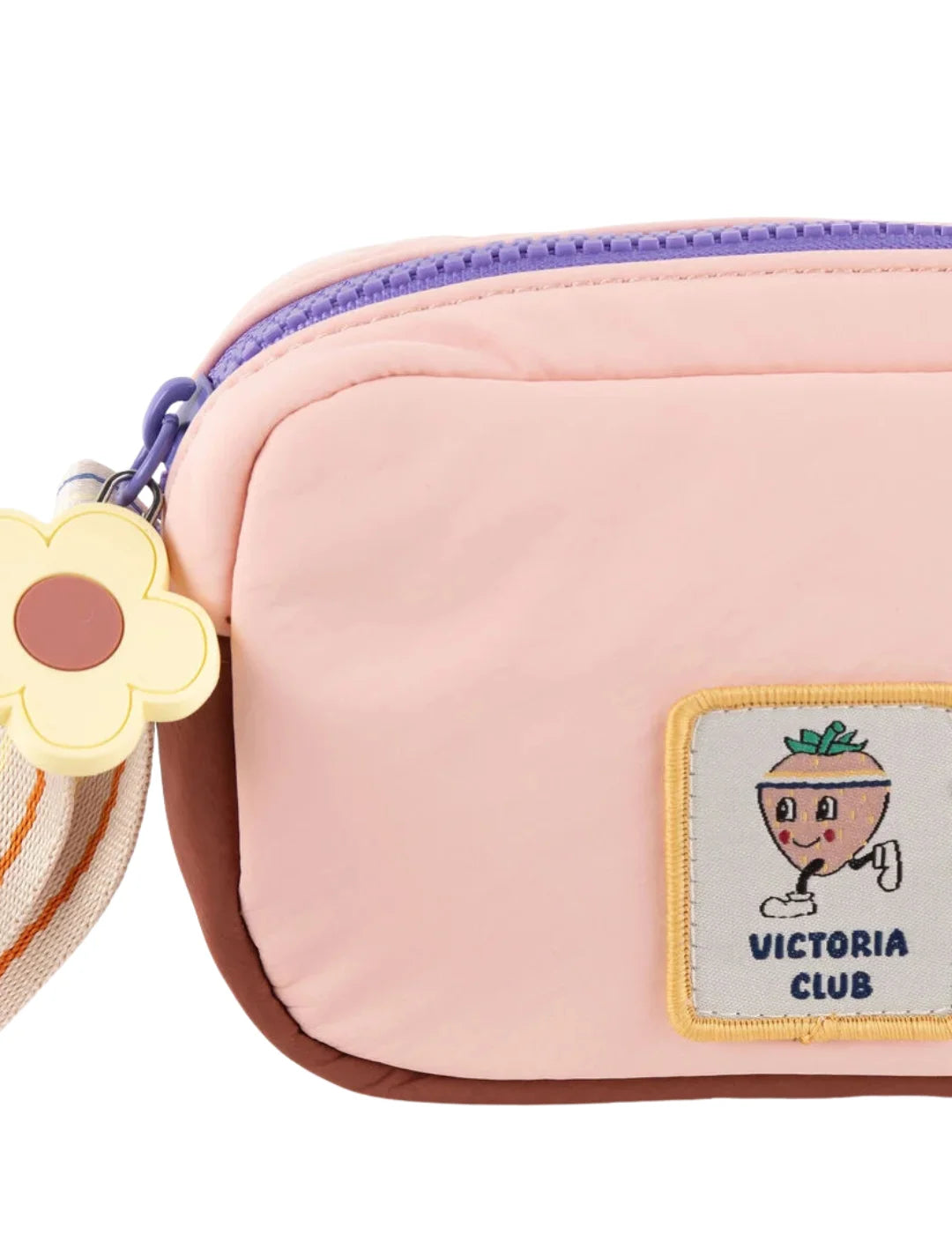 Bandolera Kids Nylon Victoria Rosa | Bicos de Fío