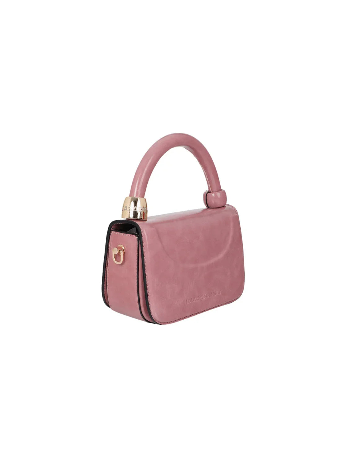 Bolso Bandolera Mini Lola Casademunt Aro Rosa | Bicos de Fío