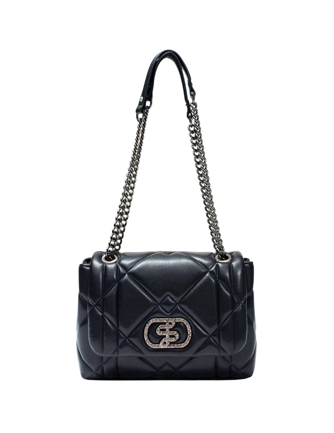 Bolso Crossbody Salsa Jeans Vegan Negro | Bicos de Fío