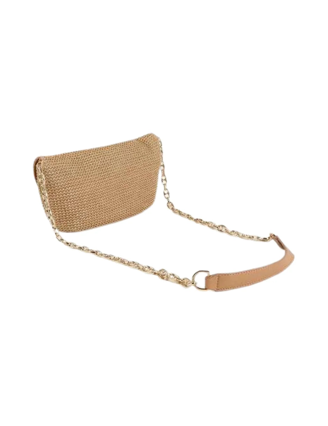 Bolso Evento Lola Casademunt Rafia Beige | Bicos de Fío
