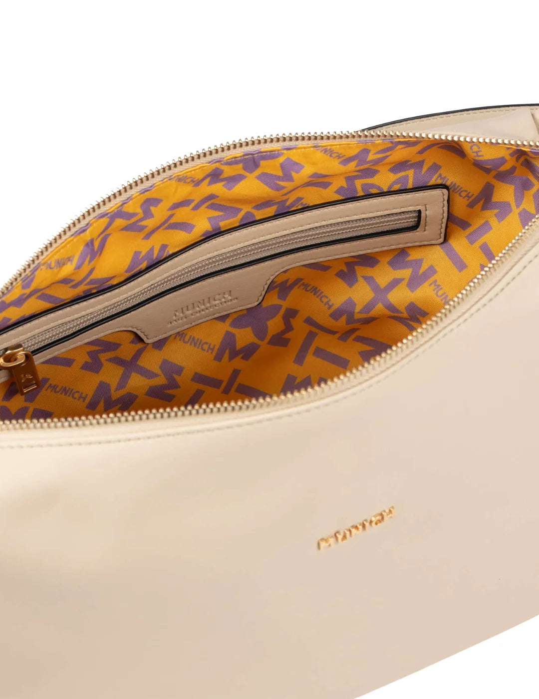 Bolso Hobo Munich Charms Beige | Bicos de Fío