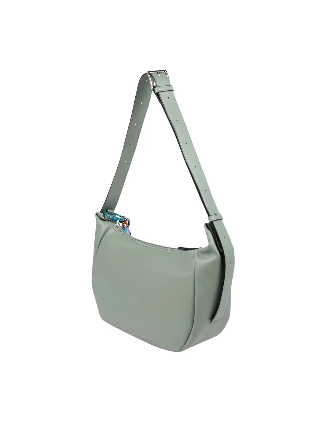 Bolso Hobo Munich Charms Verde Agua | Bicos de Fío