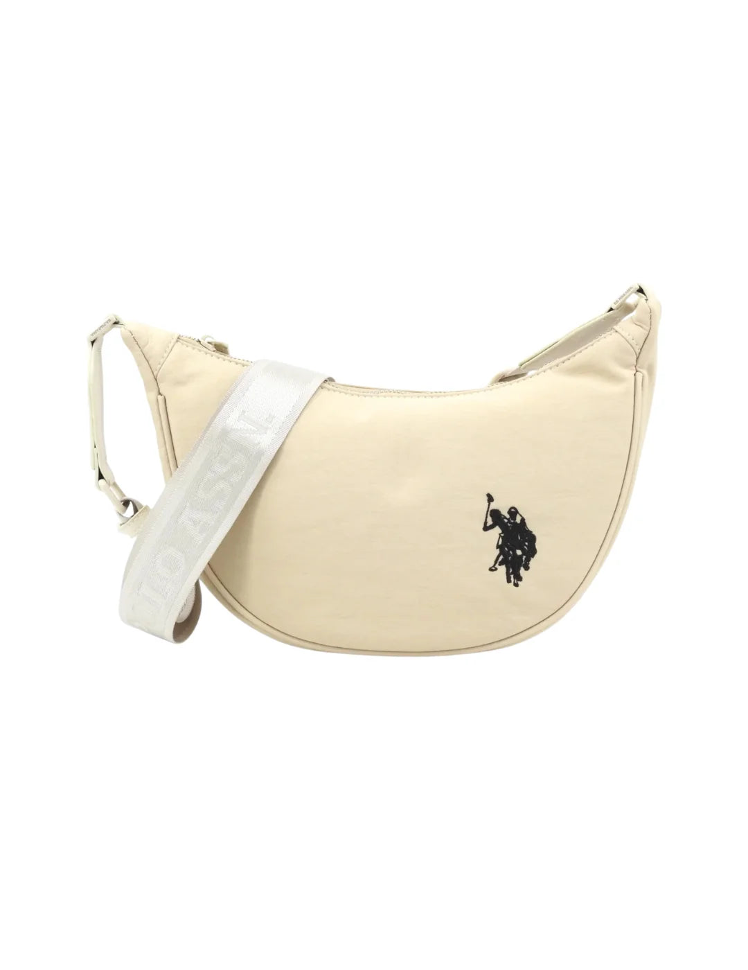 Bolso Hobo US Polo Assn Benton Crema | Bicos de Fío
