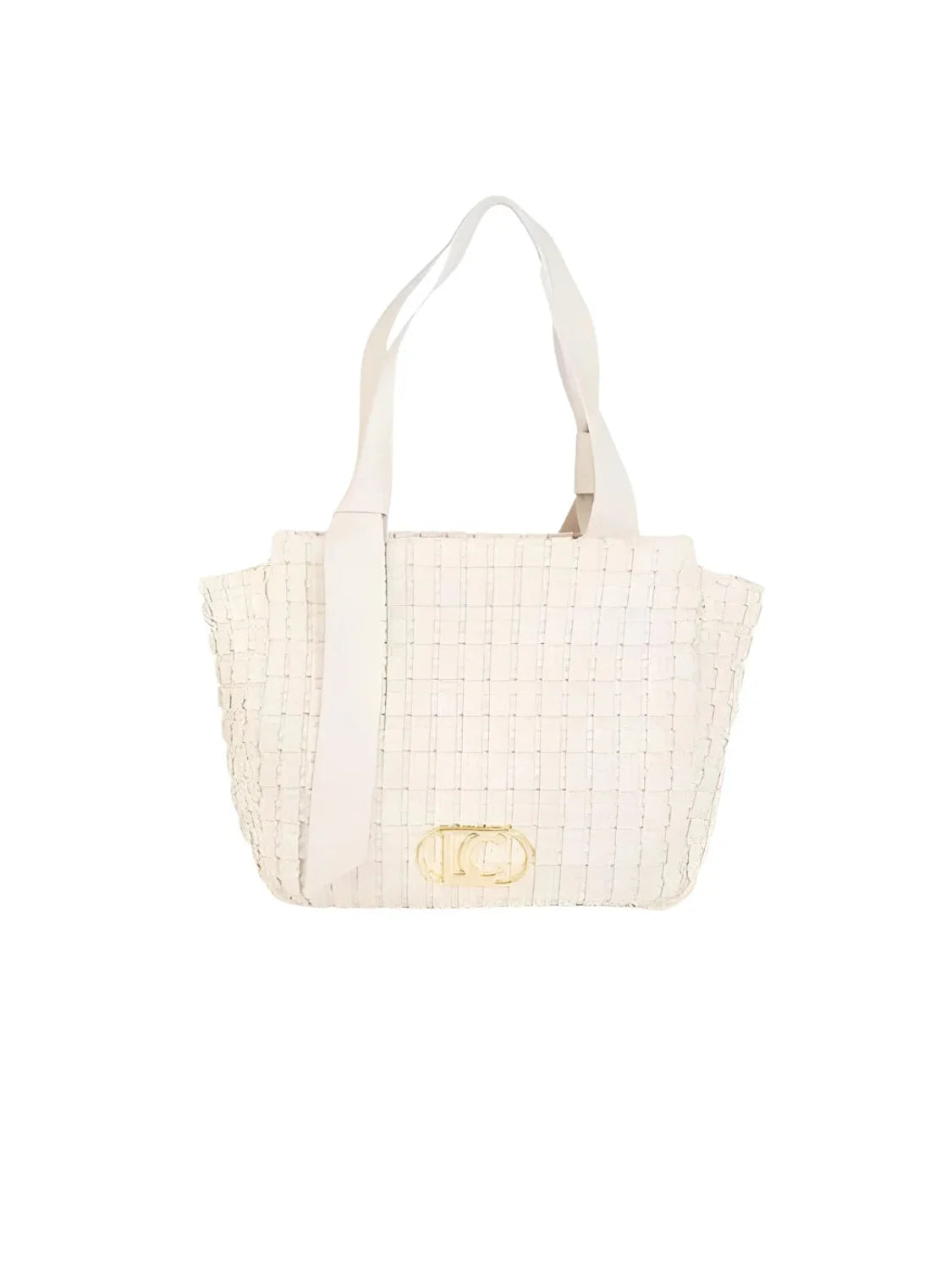 Bolso Lola Casademunt Trenzado Crudo | Bicos de Fío