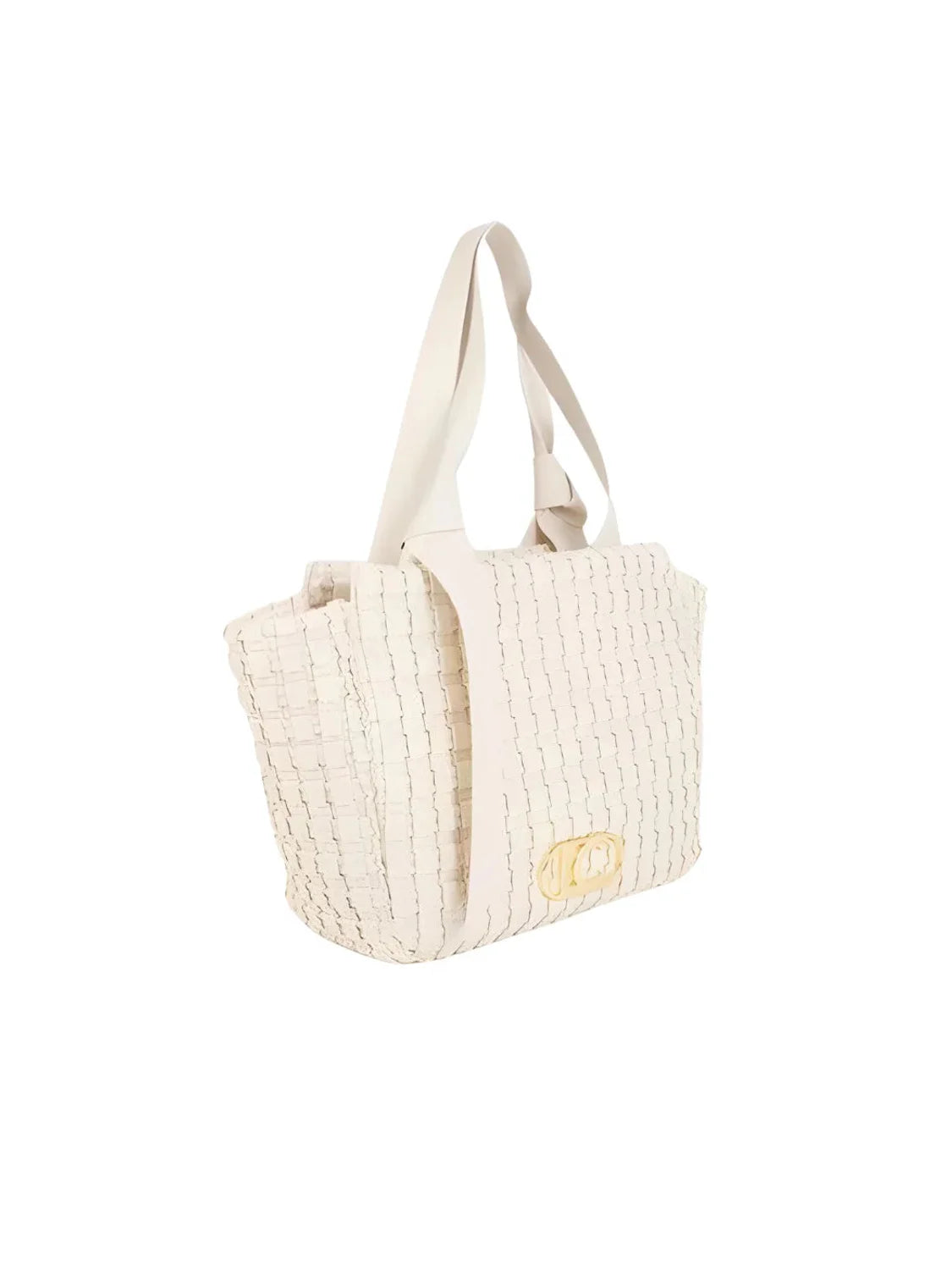 Bolso Lola Casademunt Trenzado Crudo | Bicos de Fío