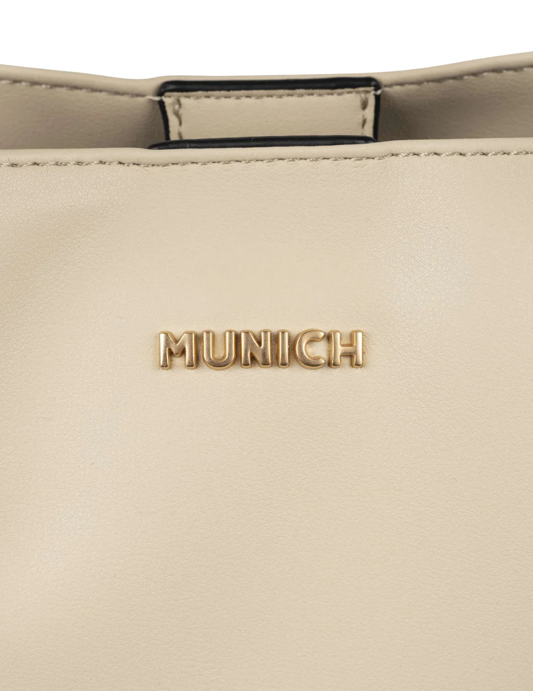 Bolso Shopper Munich Charms Crema | Bicos de Fío