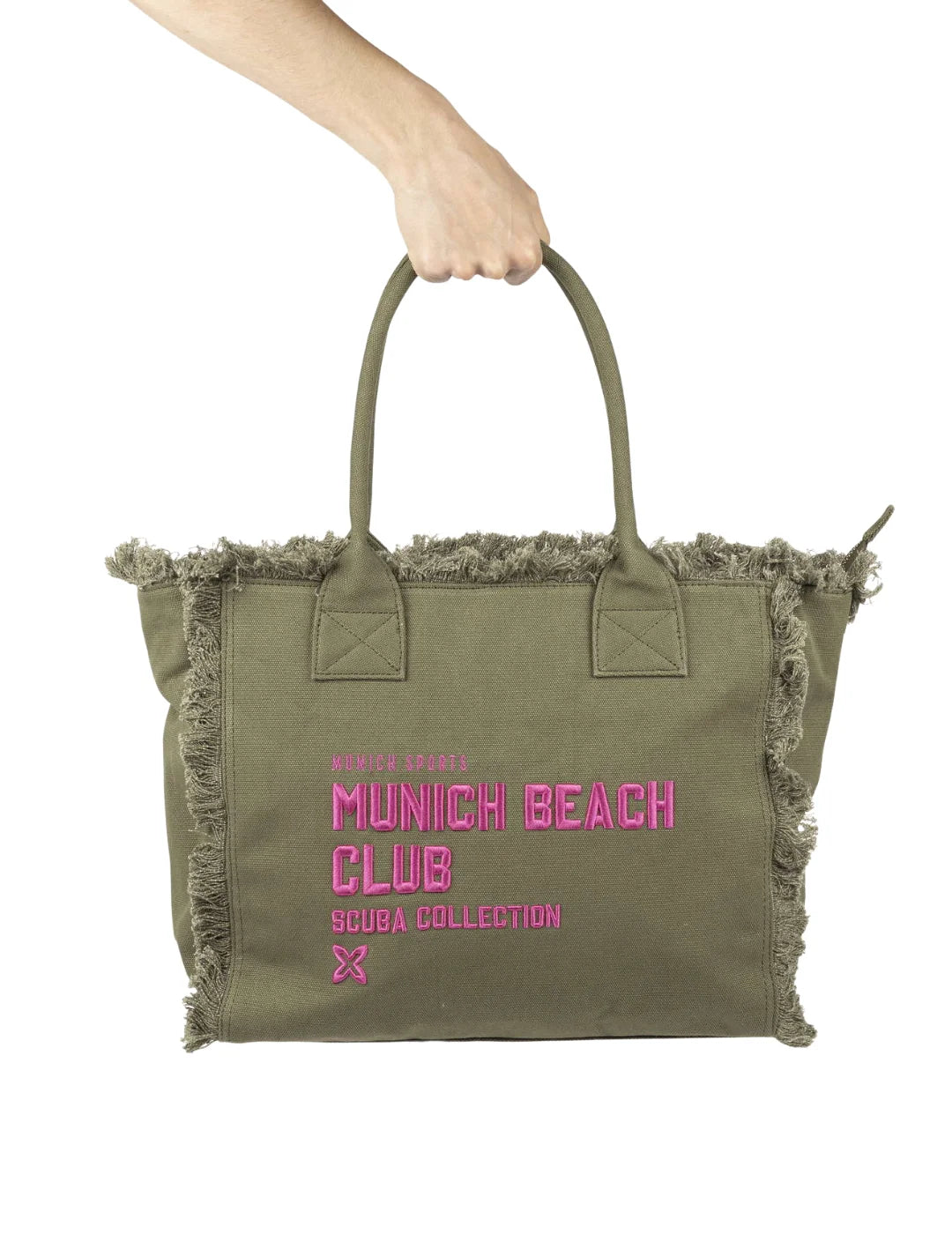Bolso Shopper Munich Scuba Khaki | Bicos de Fío