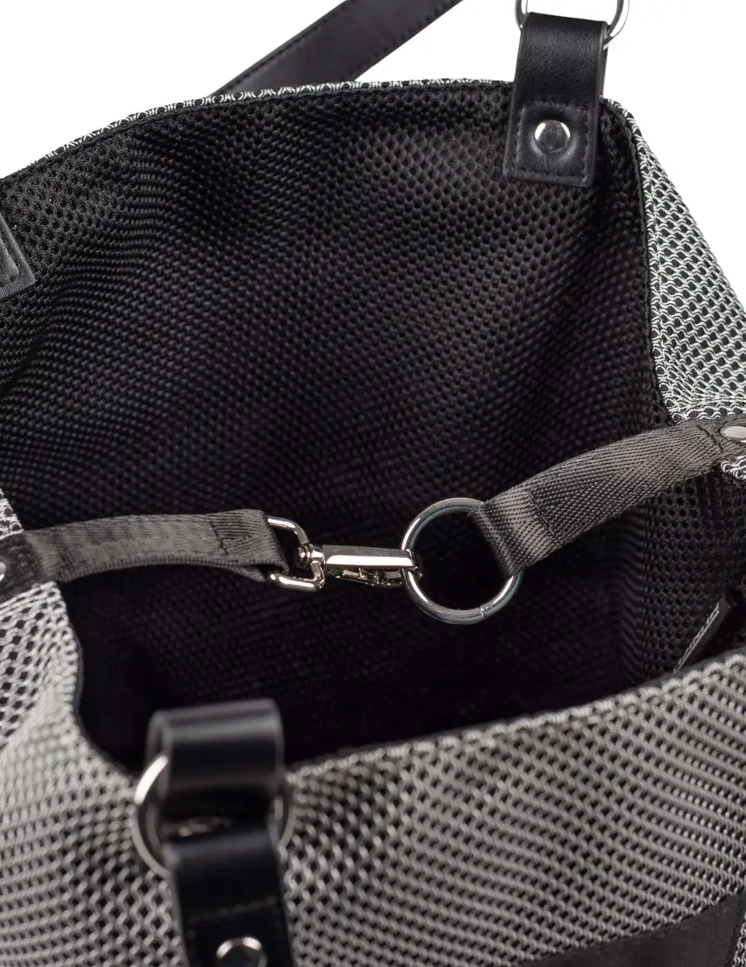 Bolso Reversible Munich Gogo Spin Gris | Bicos de Fío