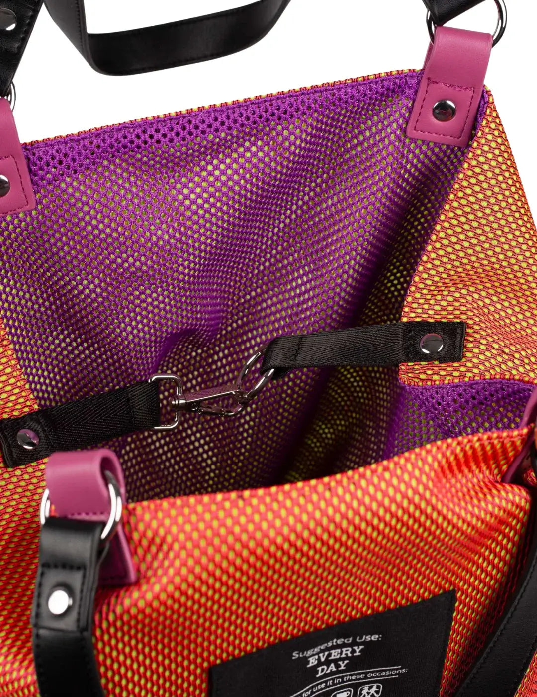 Bolso Reversible Munich Gogo Spin Naranja | Bicos de Fío
