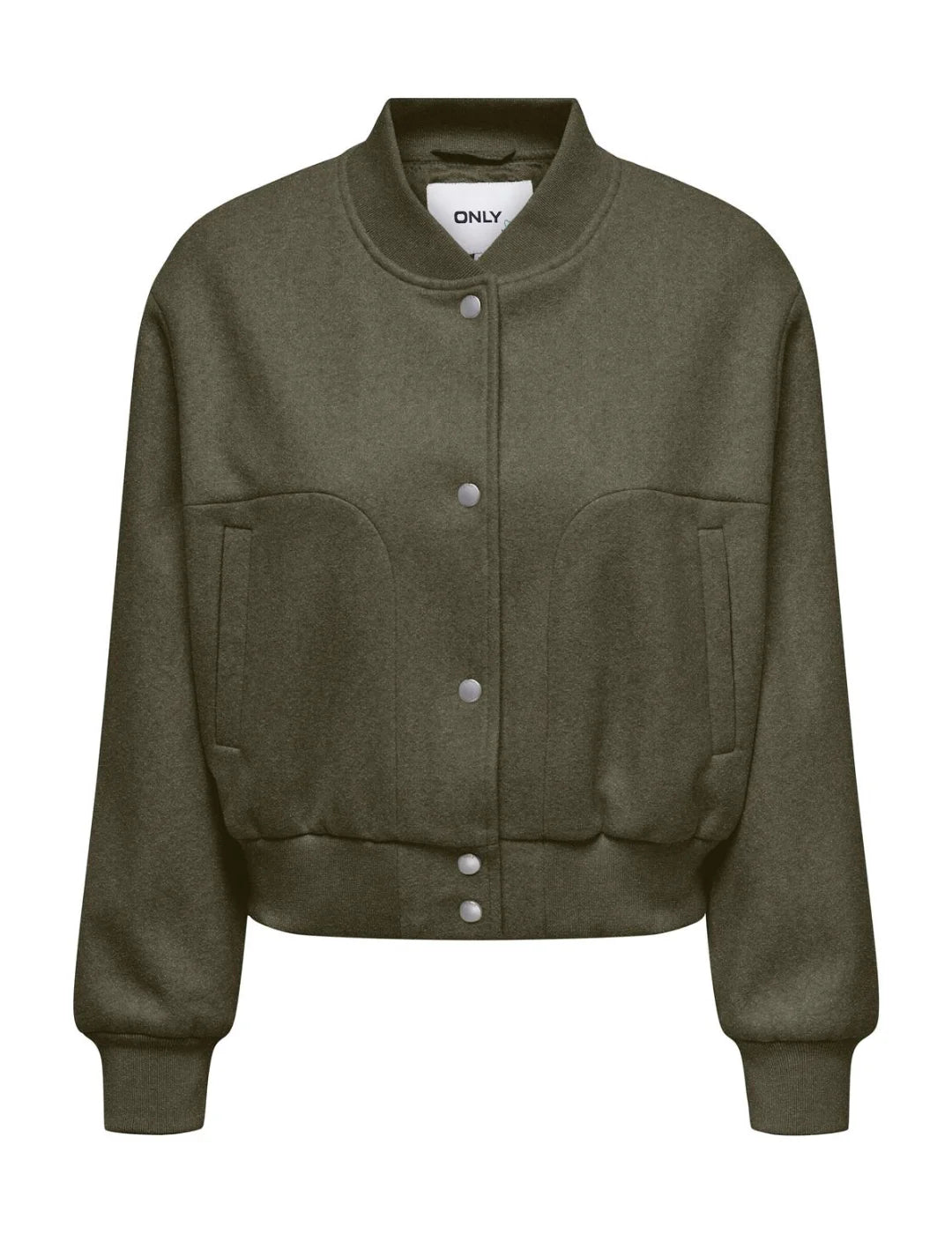 Cazadora Bomber Only Onlnancy Khaki | Bicos de Fío