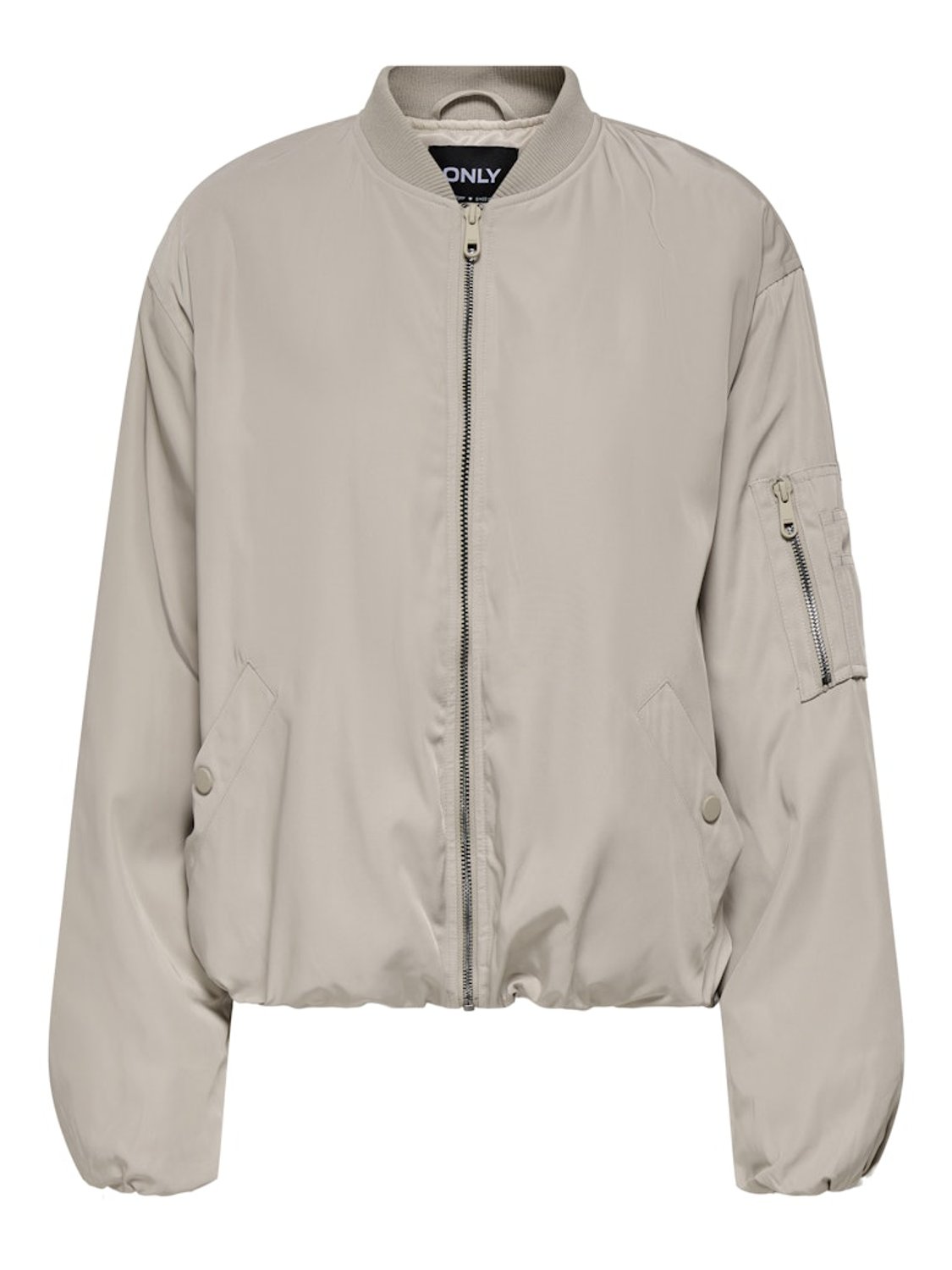 Bomber Oversize ONLY Adel Beige | Bicos de Fío