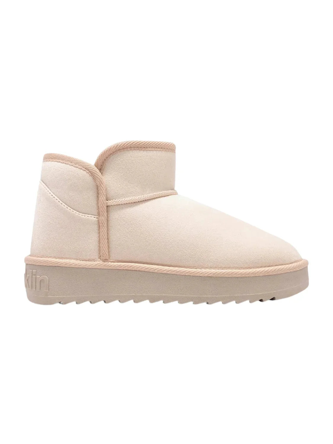 Bota Australiana D.Franklin Nordic Low Basic Beige | Bicos de Fío