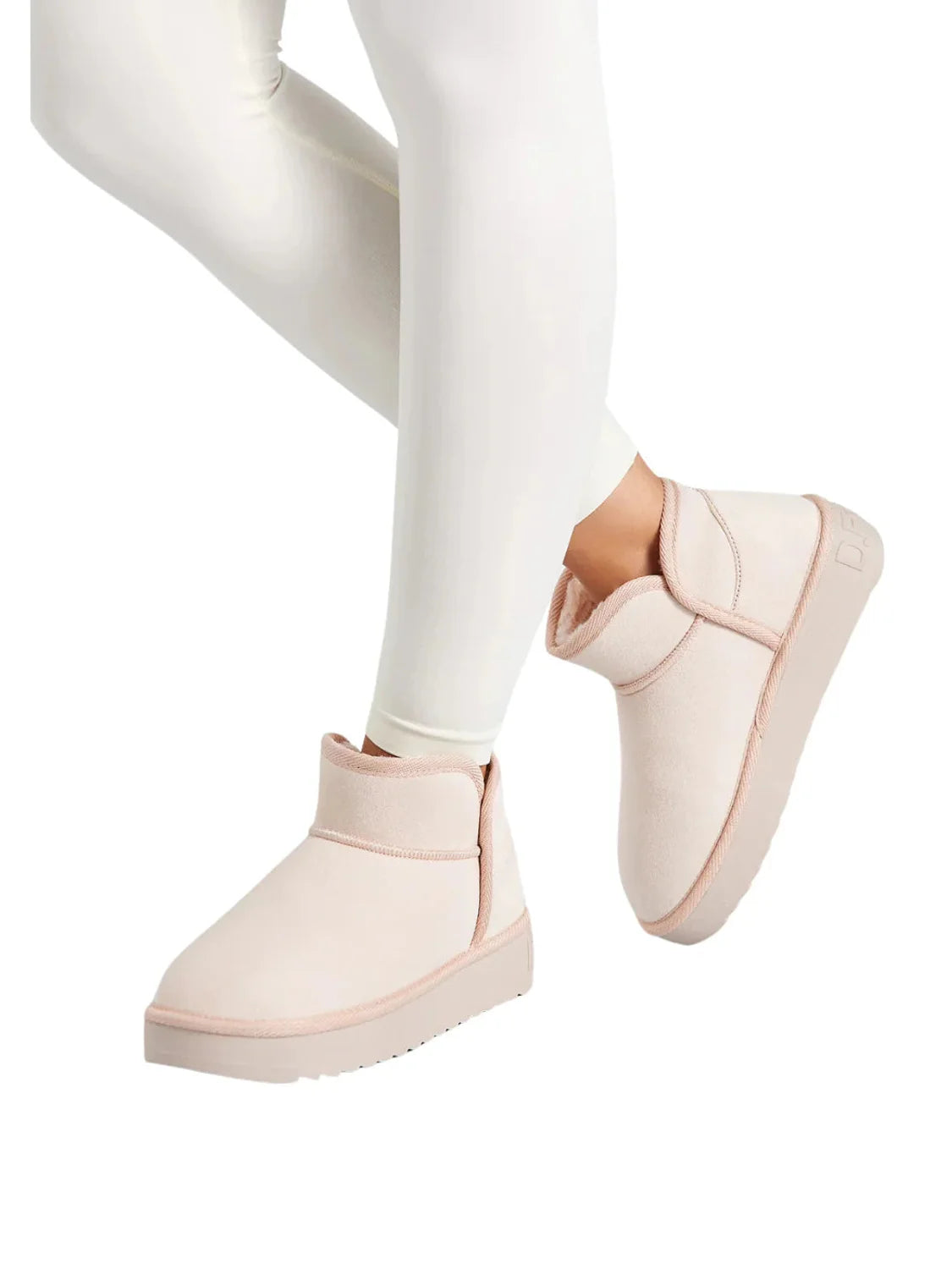 Bota Australiana D.Franklin Nordic Low Basic Beige | Bicos de Fío