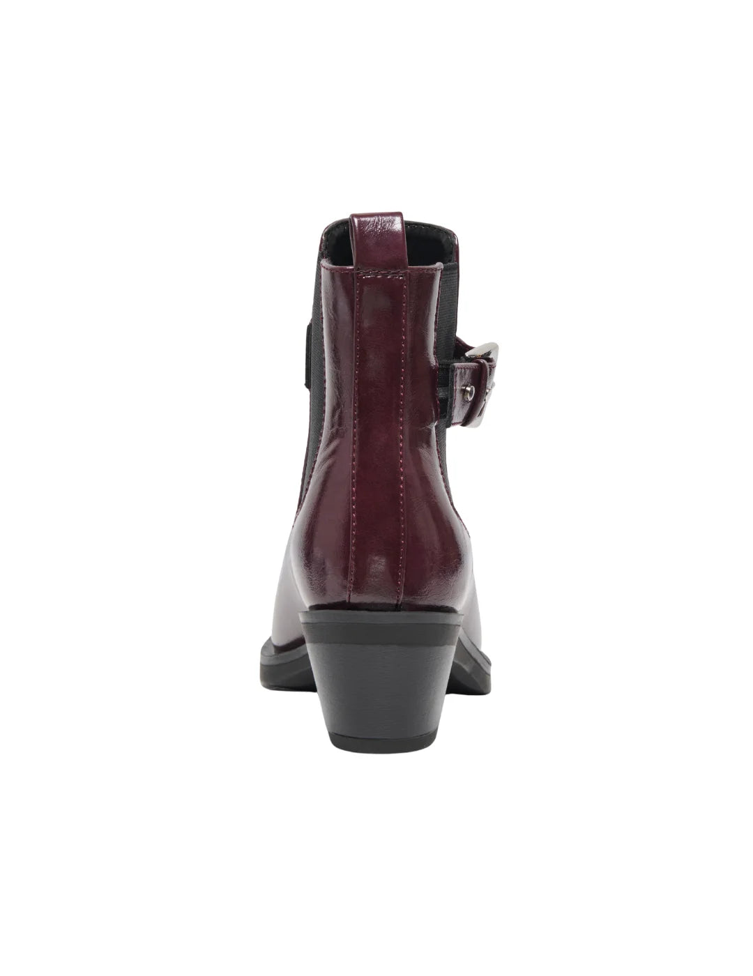 Bota Hebilla ONLY Amie Burgundy | Bicos de Fío