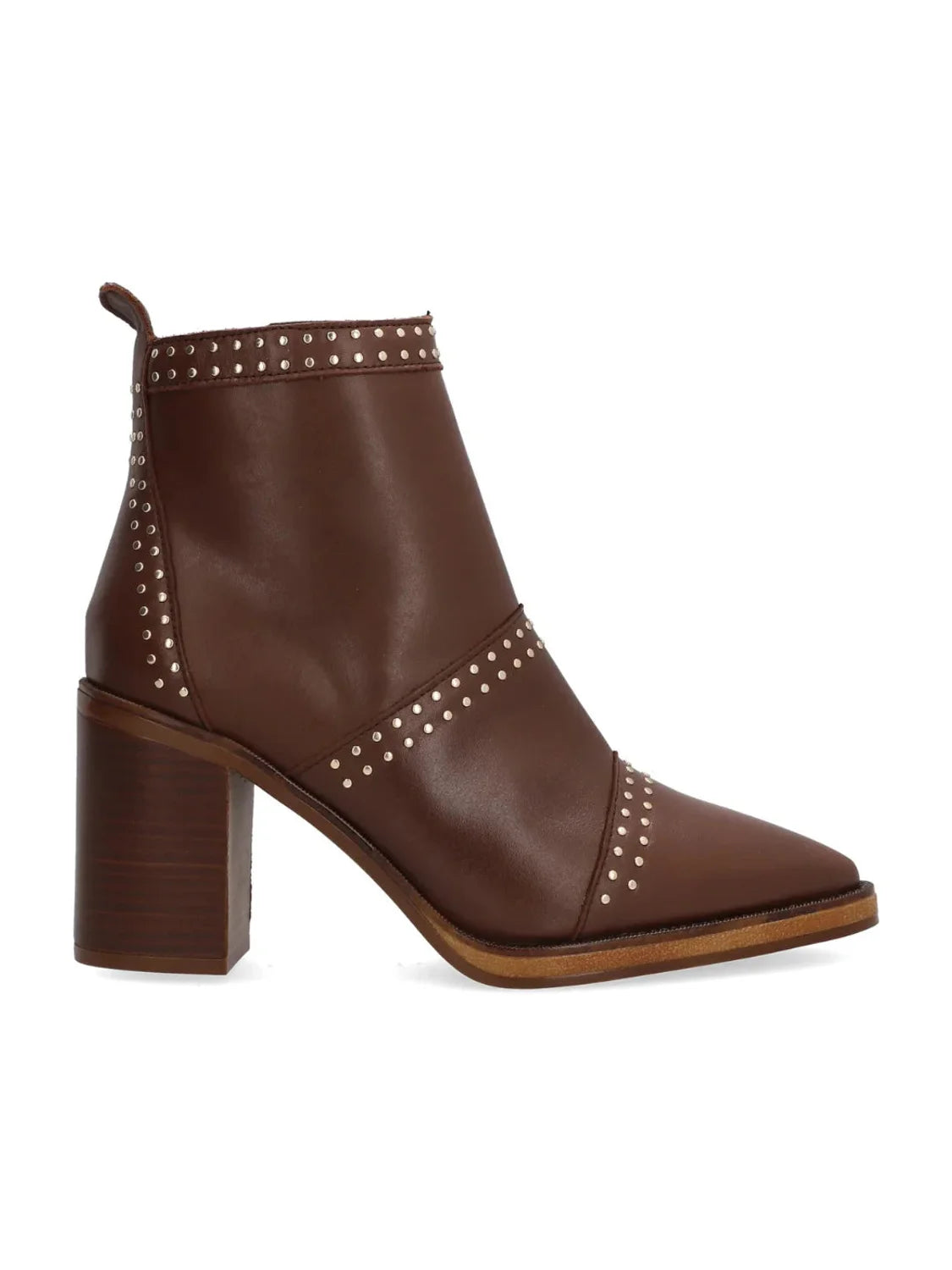Botines ALPE Camden Piel Marrón | Bicos de Fío