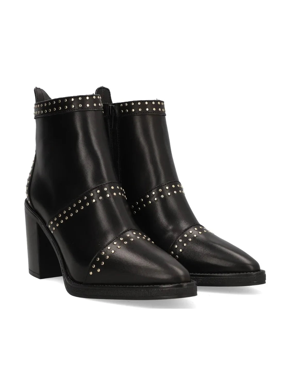 Botines ALPE Camden Piel Negro | Bicos de Fío