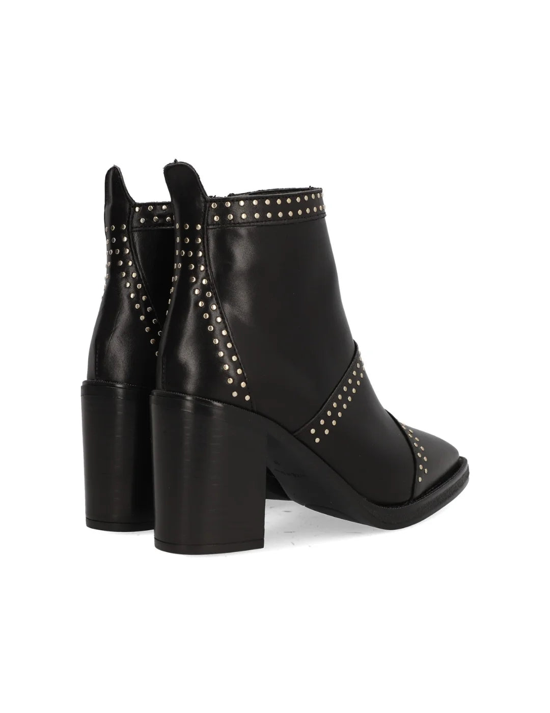 Botines ALPE Camden Piel Negro | Bicos de Fío