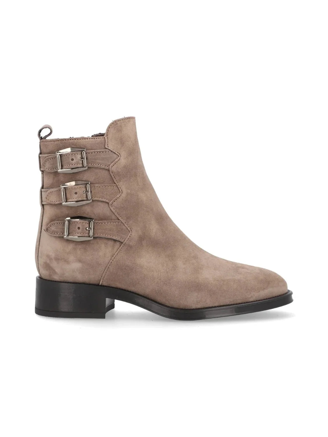 Botines ALPE Couture Baby Silk Taupe | Bicos de Fío
