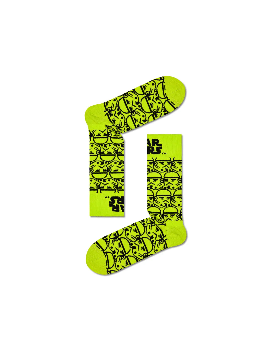 Calcetines Happy Socks Star Wars™ Storm Trooper Flúor | Bicos de Fío