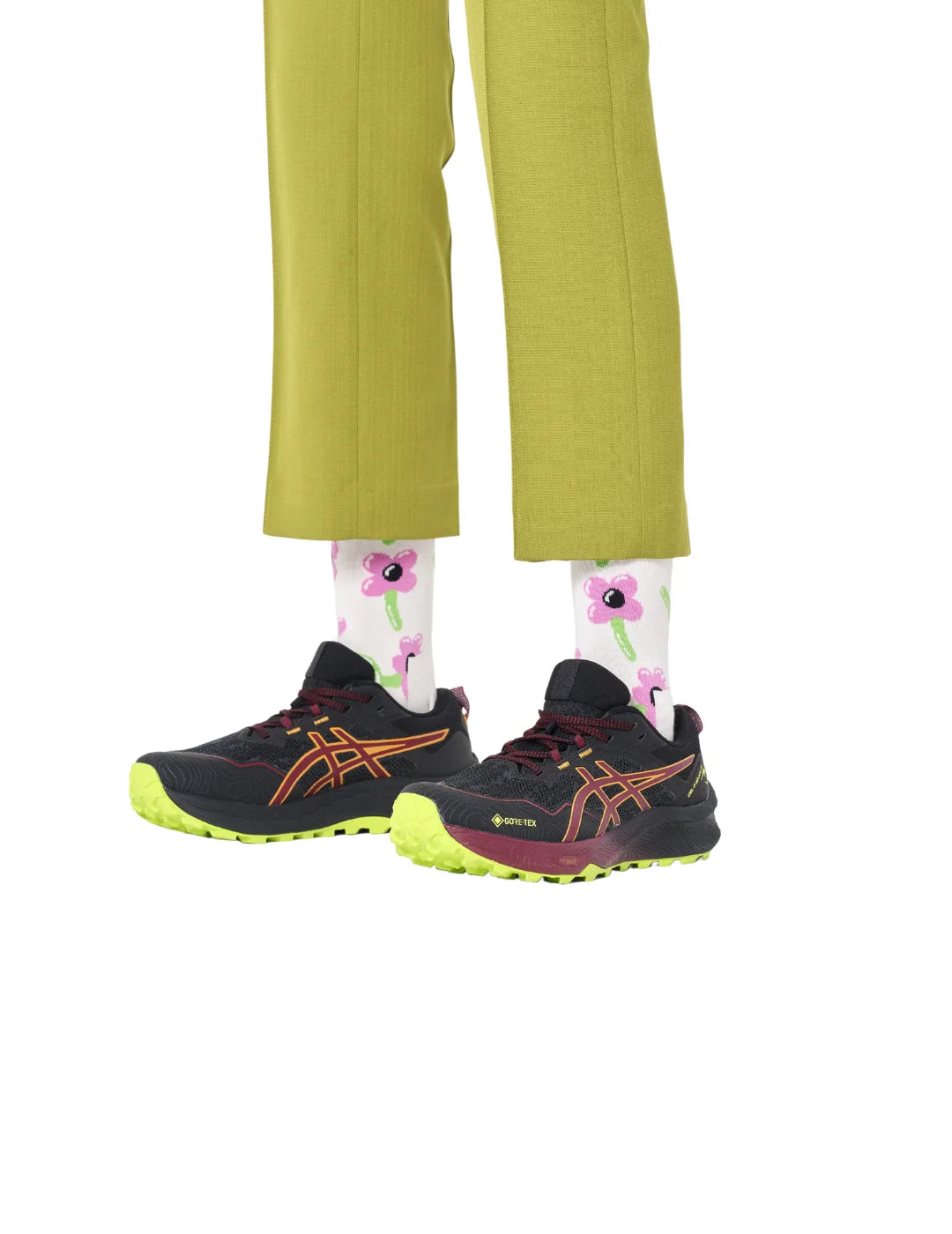 Calcetines Happy Socks Balloon Flower Blanco | Bicos de Fío