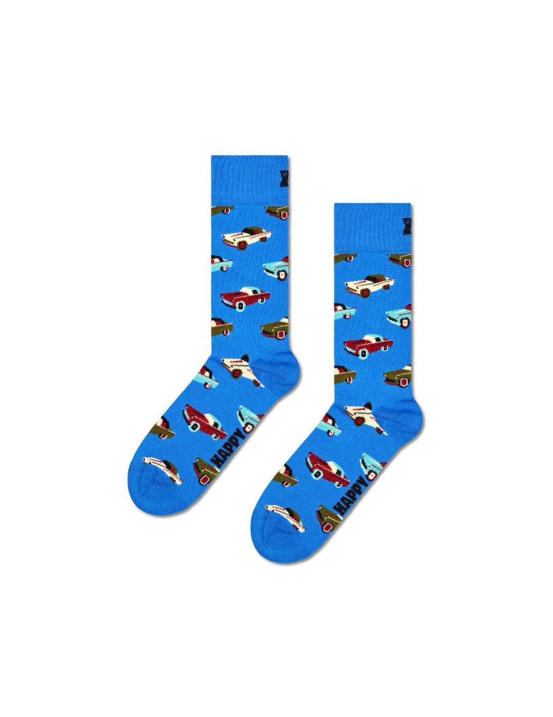 Calcetines Happy Socks Car Azul | Bicos de Fío